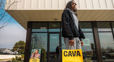 LSU star Aneesah Morrow has teamed up with CAVA for March Madness (Photo: CAVA)